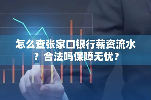 怎么查张家口银行薪资流水？合法吗保障无忧？
