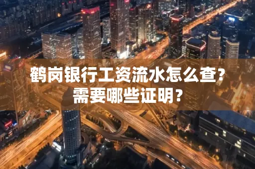 鹤岗银行工资流水怎么查？需要哪些证明？