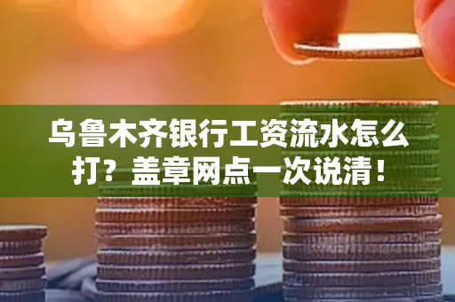 乌鲁木齐银行工资流水怎么打？盖章网点一次说清！