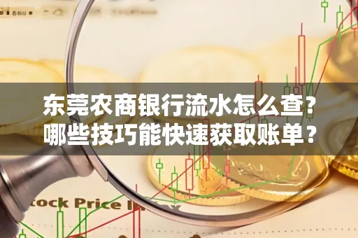东莞农商银行流水怎么查？哪些技巧能快速获取账单？