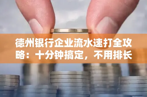 德州银行企业流水速打全攻略：十分钟搞定，不用排长队！