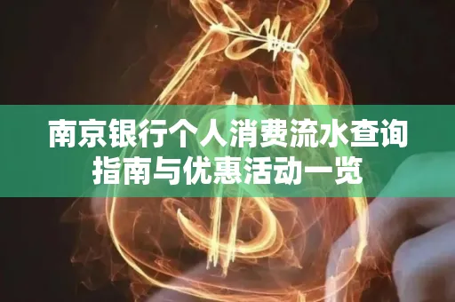 南京银行个人消费流水查询指南与优惠活动一览