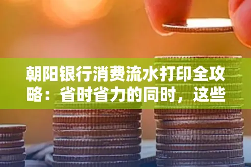 朝阳银行消费流水打印全攻略：省时省力的同时，这些坑别踩！